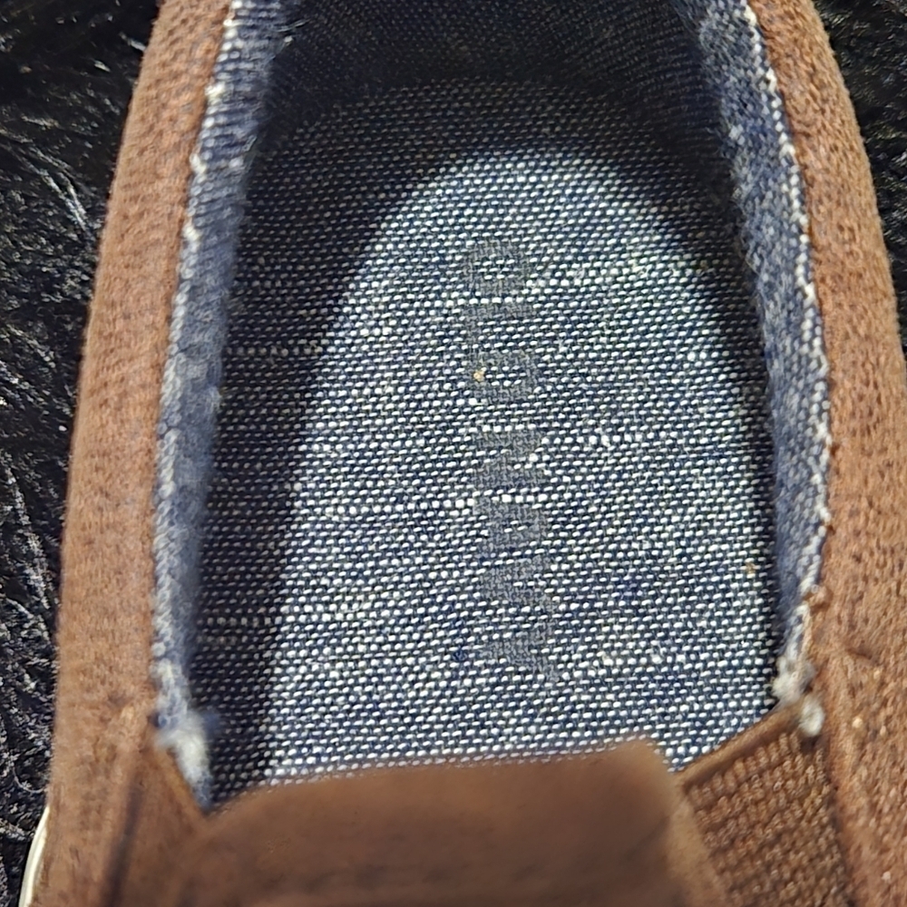 Old Navy Brown Kids Slip-On Sneakers - Picture 2 of 5
